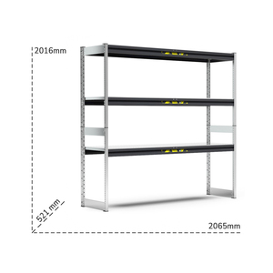 Fami ST2005 <b>wide</b>-span shelving unit 2065x521x2016mm with 6 <b>shelves</b> and 6 beams - Product Image 3