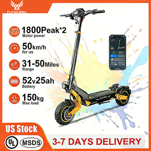 สกู๊ตเตอร์พับได้ 52V มอเตอร์คู่ ความเร็ว 50 กม./ชม. ยาง 11 นิ้ว แบตเตอรี่ 25Ah NFC สำหรับผู้ใหญ่ รุ่น D3MAX - Product Image 5