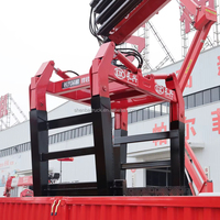 Camion-grue SHENBAI à bras articulé à fort moment de charge avec moteur Yuchai, certifié CE, châssis Dongfeng, commande hydraulique