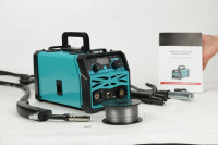 LETSWELD MIG-350 220V Máquina de Soldar Portátil de Acero Inoxidable 3kVA 3 en 1 MIG MMA Lift Tig IGBT Sin Gas 6.5KG