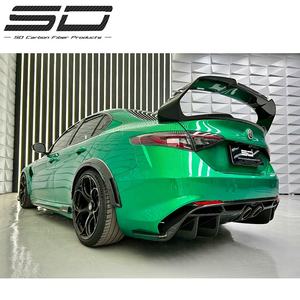 Productos más nuevos Kit de cuerpo de fibra de carbono seco alerón de parachoques trasero difusor trasero para Alfa Romeo <span class=keywords><strong>Giulia</strong></span> Quadrifoglio actualización a <span class=keywords><strong>GTA</strong></span> - Product Image 4