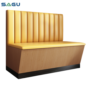 Meubles de restaurant en gros, banquettes de café, ensembles de canapés à dossier haut, meubles de <span class=keywords><strong>bar</strong></span> en <span class=keywords><strong>bois</strong></span>, meubles de boîte de nuit - Product Image 6