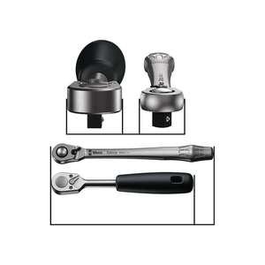 Wera Palanca DE ACCIÓN reversible trinquete Zyklop Interruptor de metal 1/2 pulgadas 72 dientes palanca de marcha atrás - Product Image 3