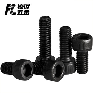 สกรูหัวหกเหลี่ยม Fenglian เกรด 12.9 แบบ Imperial BSW1/4-20 3/8 7/16 1/2-13unc เหล็กอัลลอย 40Cr ชุบออกไซด์สีดำ - Product Image 2