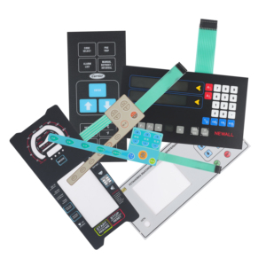 PC akrilik Film dokunmatik Panel buzlu yüzey etiket ekran-baskılı kontrol etiket enstrüman membran klavye preslenmiş-in anahtar - Product Image 4