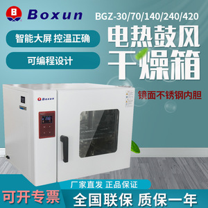 Four de séchage électrique Boxun BGZ-70 450x380x450mm, programmable, équipement de laboratoire de table - Product Image 3
