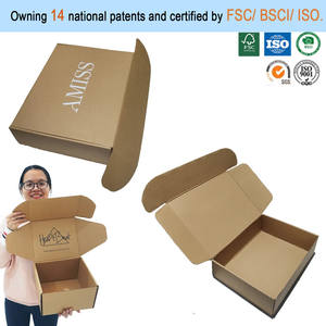 Упаковочная коробка из гофрированного хиджаба с логотипом - Product Image 3