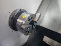 Mesin Bubut CNC Slant Bed Otomatis TC4558, Mesin Pembubutan Logam Presisi Tinggi untuk Produksi Massal Logam Ferrous dan Non-Ferrous