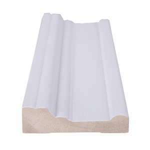 Hiện Đại Màu Trắng Primed Trang Trí Cửa Vỏ Mouldings Nội Thất Gỗ MDF <span class=keywords><strong>PVC</strong></span> Nhựa Trong Nhà Sử Dụng Biệt Thự Vương Miện Đúc Mô Hình Số - Product Image 5