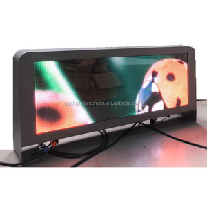 Mới Nhất Ngoài Trời Taxi Roof Video <span class=keywords><strong>LED</strong></span> Hiển Thị/Đầy Đủ Màu Xe Top Đăng/3 Gam WIFI Taxi Quảng Cáo Hộp Đèn - Product Image 3
