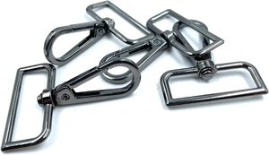 ห่วงคล้องกระเป๋าแบบ D ริง ขนาด Mm พร้อมตัวล็อคแบบก้ามปู หมุนได้ - Product Image 4