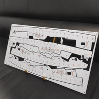 ChengYue CY-AL Nouveau circuit imprimé en aluminium à disposition originale, masque de soudure blanc, haute conductivité thermique, LED, PCB personnalisé