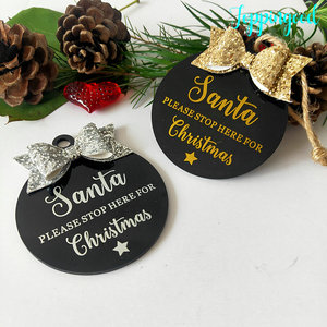 Wholesale Christmas Acrylic <strong>Baubles</strong> With Different Material - Product Image 3