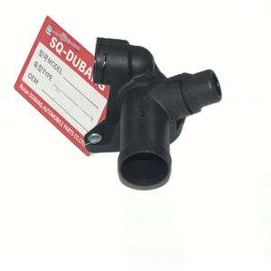 ชุดประกอบฝาครอบเทอร์โมสตัทพร้อมหน้าแปลนทางออกน้ำหล่อเย็นเครื่องยนต์สำหรับรถยนต์ออดี้ เอ4 1.8ที วีดับบลิว 06B121132E 06B121132B - Product Image 4