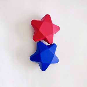 Bola antistres mainan Pu Remas Promosi bola stres disesuaikan dengan Logo untuk anak-anak busa lembut menghilangkan stres bola Logo khusus - Product Image 4