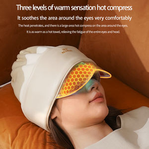 電気加熱アイセラピータコヘッドマッサージャー空気圧縮ヘルメットリラックス頭皮マッサージ - Product Image 6