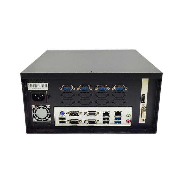 Wholesale Industrial Pc with Gpu GT1030 Core I3-4160 6*COM Desktop Computer