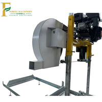 Scie à ruban Portable essence moteur diesel scie à ruban horizontale moulin Machine découpeuse de bois pour Machine à bois