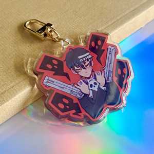 OEM ODM Anime Dead the Kid Charm <span class=keywords><strong>de</strong></span> Acrílico Soul Eater - Product Image 1