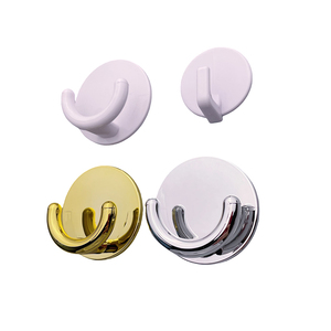 Mạnh mẽ dính mạ crôm màu vàng dính móc cho tường và tự dính móc - Product Image 3