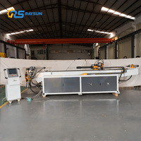 Máquina Dobladora de Tubos y Perfiles Metálicos de Acero Inoxidable CNC Hidráulica Automática RS-63CNC 3D, Dobladora Eléctrica Manual