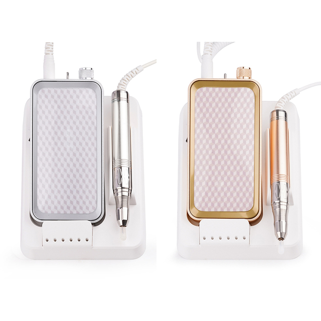 New 35000rpm Professional Wireless Brushless Manicure Electric Efile Rechargeable Rotary Remove Nails Gel Nail Drill Machine