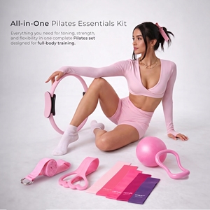 Combo de Recuperación para Atletas Expertos: Rodillo de Masaje Profundo para Fascia, Bloque de <span class=keywords><strong>Yoga</strong></span> Denso y Cuerdas de Estiramiento Pesadas para una Curación Rápida - Product Image 3
