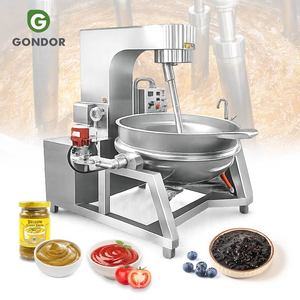 Mezcladora Industrial/Comercial Automática Basculante de Cobre para Aceite, Calentada por Inducción y a Gas - Product Image 1