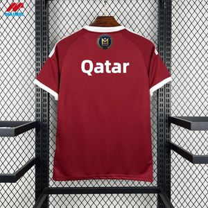 Camiseta de Fútbol de Verano 2026 del Equipo Nacional de Qatar, Servicio OEM, Tela de Alto Rendimiento, Secado Rápido, Transpirable, Ligera, para Entrenamiento - Product Image 1
