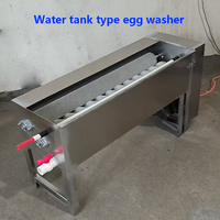 QDMECH Lage Prijs Commerciële Motor Aangedreven Water RVS Kleine Automatische Eierwasmachine Multifunctioneel