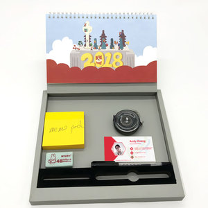 Khuyến Mại Tùy Chỉnh In Ấn Xoắn Ốc Bảng Máy Tính Để Bàn Bàn 2026 2027 Notepad Lịch Với Điện Thoại Và Chủ Bút - Product Image 2