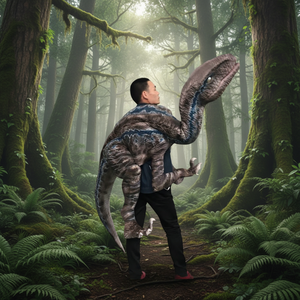 Marionnette de dinosaure à porter sur l'épaule pour spectacle de <span class=keywords><strong>parc</strong></span> à thème - Product Image 1