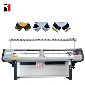 Máquina de costura plana, fabricante twh preço barato totalmente automático computado 1 sistema 80 polegadas 1 cabeça camisa colar máquina de costura