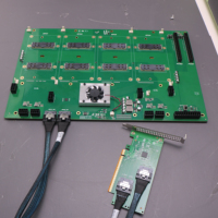 Carte mère de commutation GPU V100 Broadcom SXM2 avec puce PLX PEX8796 PCIe3.0 NVLink 2.0 300 Go/s pour V100