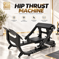 Machine à fessiers à charge libre ZHAOYU pour entraînement des fessiers et des muscles du bas du corps, équipement de musculation pour salle de sport commerciale