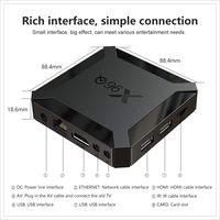 Boîtier TV intelligent MAX 4K Android 14 avec WiFi 6, boîtier décodeur OTT, Amlogic S905 Quad Core, 2 Go/4 Go de RAM, 16 Go/32 Go/64 Go de ROM