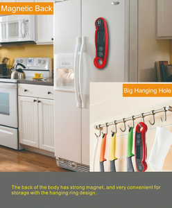 À prova d'água instantânea ler carne Digital termômetro para cozinha profunda fritura forno leite alimentos termômetro com luz de fundo - Product Image 5