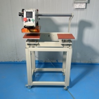 Presse à chaud industrielle 8x8 pouces (20x20cm) pneumatique à double station pour sublimation d'étiquettes et logos