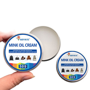 Crema de aceite de visón 50g Esmalte de zapatos premium y acondicionador de cuero Cuidado para productos de cuero Ungüento de visón Enfermería - Product Image 2