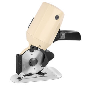 Giysi kırpma için yüksek verim RS-110 sekizgen yuvarlak bıçak kumaş kesme makinesi ağır kumaş kesme makinesi - Product Image 1