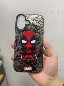 Custodia personalizzata per telefono IMD Color Silver Marvel Spider-Man per <span class=keywords><strong>IPhone</strong></span> <span class=keywords><strong>11</strong></span> 12 13 14 15 16 17 Pro Max Cartoon <span class=keywords><strong>Cover</strong></span> Anti-fall - Product Image 2