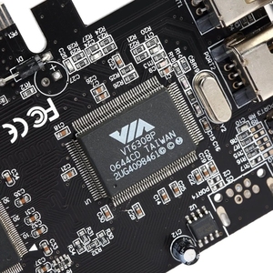PCI-E 3 พอร์ต 1394a 1394b การ์ดขยายไฟร์ไวร์ 2x6 พิน+1x4 พินสำหรับเดสก์ท็อปพีซี - Product Image 6
