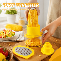 3CR13 roestvrijstalen maïsscheerapparaat, hoog rendement, handmatige graansnijder, korrelslicer, multifunctioneel fruit- en groentegereedschap