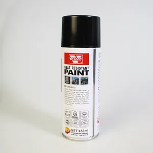 Factory Price Good Anti-rust Effect Waterproof Heat Resistance Spray High Temperature Paint
