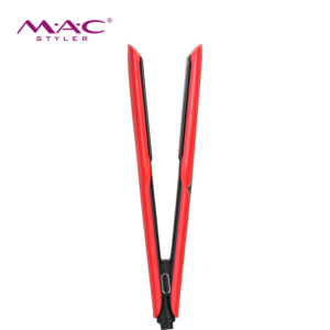 Plancha de Cabello Profesional MAC Salon Beauty Roja con Pantalla LCD Digital Personalizada, Doble Voltaje, para Cabello Grueso - Product Image 6