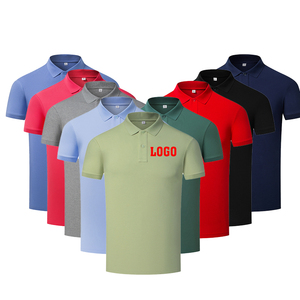 Polo da Uomo di Alta Qualità 100% Cotone con Logo Ricamato Personalizzato, Casual, 200g, Asciugatura Rapida - Product Image 1