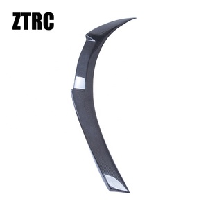 For Q50 Q50S Q50L M4 Style Real Carbon Fiber <b>Rear</b> <b>Spoiler</b> Trunk Wing 2013-2024 - Product Image 5