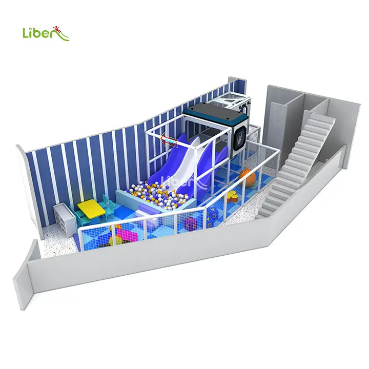 Small area indoor playground baby play area equipment soft play for kids indoor with ball pool