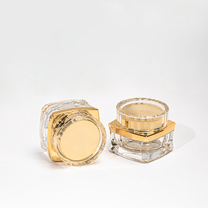 5g 10g bán buôn hình vuông sinh thái thân thiện bao bì nhựa <span class=keywords><strong>Acrylic</strong></span> Jar mỹ phẩm Kem <span class=keywords><strong>container</strong></span> - Product Image 4