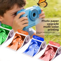 Appareil photo pour enfants Polonoid avec écran de 2,4 pouces, fonction d'impression sur carte TF - Utilisation par les étudiants, sortie photo directe
